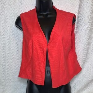 Vintage Zebra Print Suede Vest